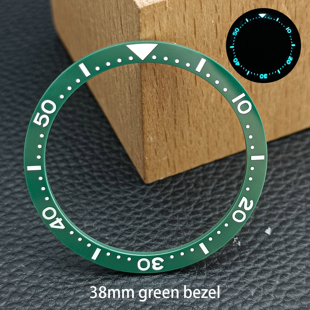 ขอบนาฬิกาเซรามิกแบบแบนขนาด 38* - Watch Bezel Insert Ceramic Luminous บทวิจารณ์และราคา