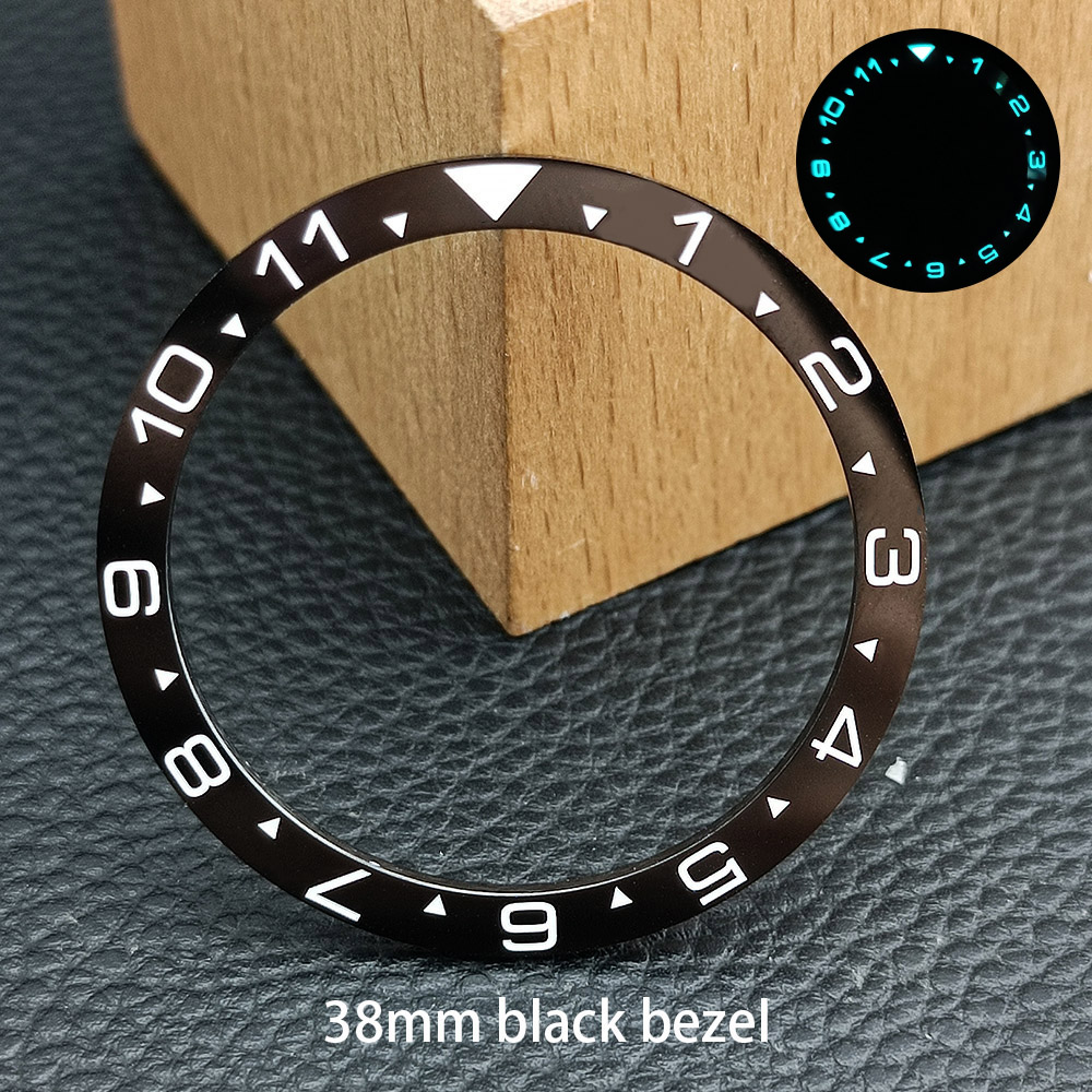 ขอบนาฬิกาเซรามิกแบบแบนขนาด 38* - Watch Bezel Insert Ceramic Luminous บทวิจารณ์และราคา