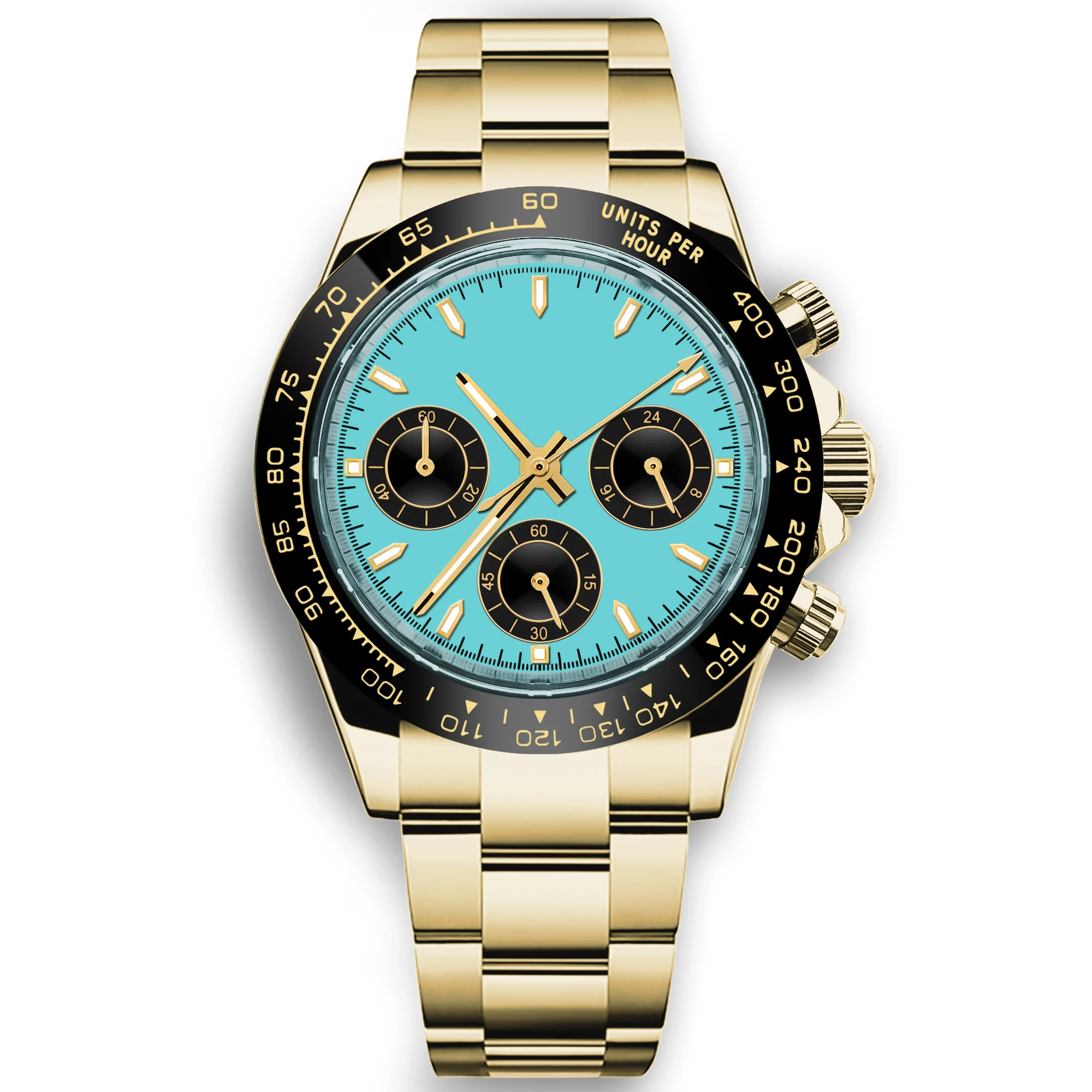 นาฬิกาควอตซ์ผู้ชายขนาด 39 มม.  - Men Mechanical Watch Sapphire Crystal บทวิจารณ์และราคา