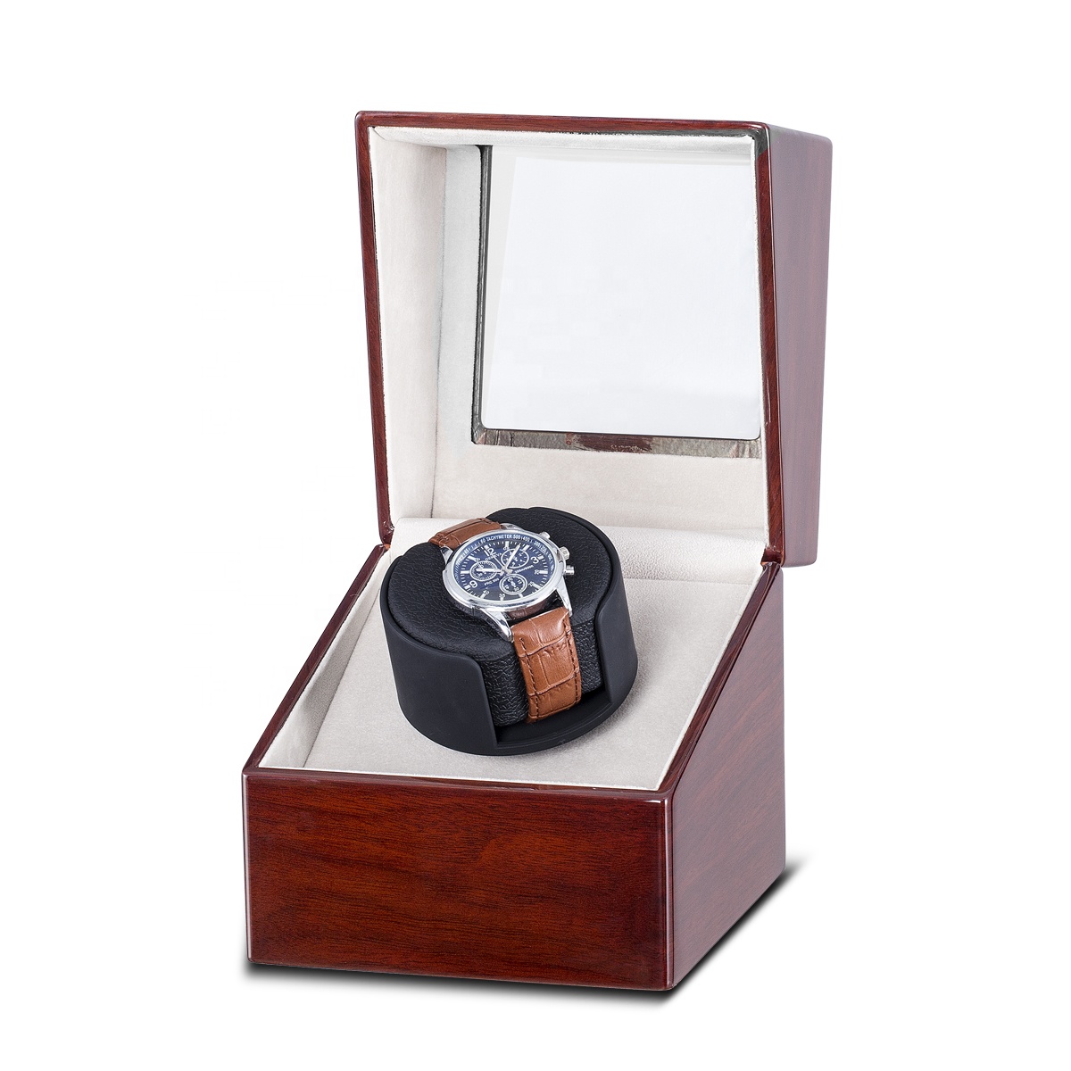 กล่องเก็บนาฬิกาแบบเดี่ยวสำหรับ - Watch Winder Automatic Dual Watch Box บทวิจารณ์และราคา