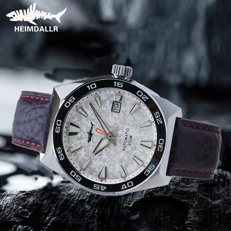 นาฬิกาดำน้ำผู้ชาย heimdallr มอ - Automatic Dive Watch 200M Nh35 Movement บทวิจารณ์และราคา