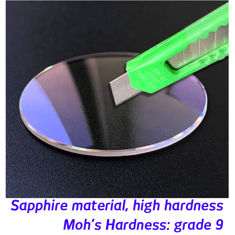 เคลือบ AR สีฟ้า แซฟไฟร์ 2 มม.  - Sapphire Watch Crystal Double Domed บทวิจารณ์และราคา