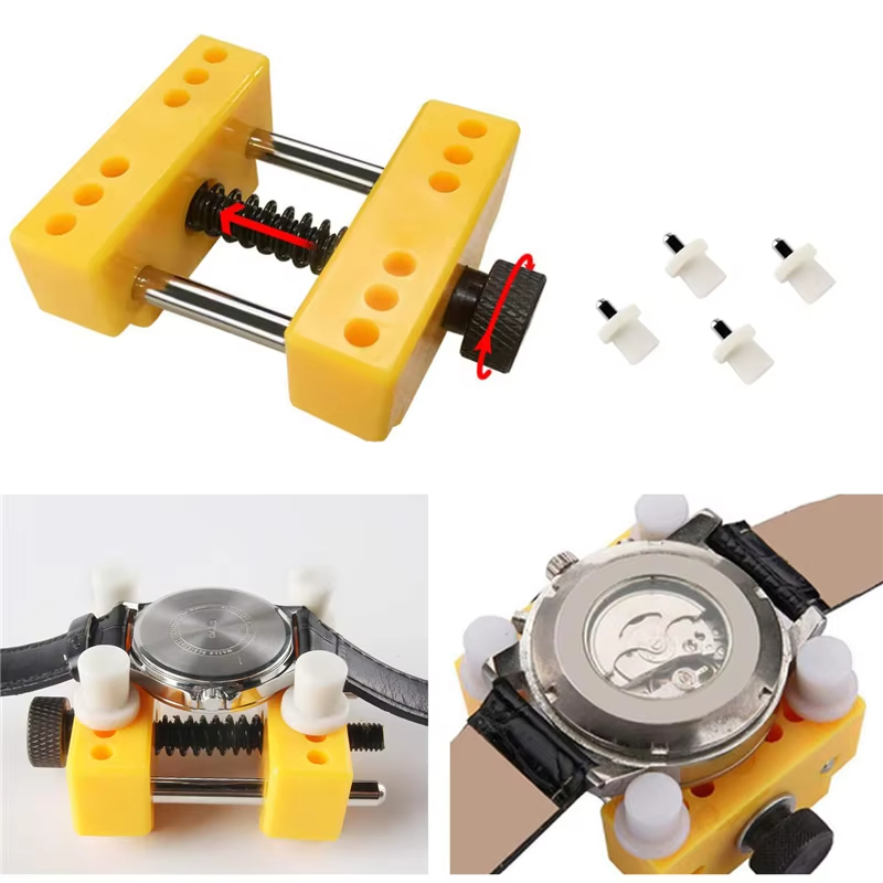 เครื่องมือเปิดฝาหลังนาฬิกา ที่ - Watchmaker Repair Tool Kit Case Opener บทวิจารณ์และราคา