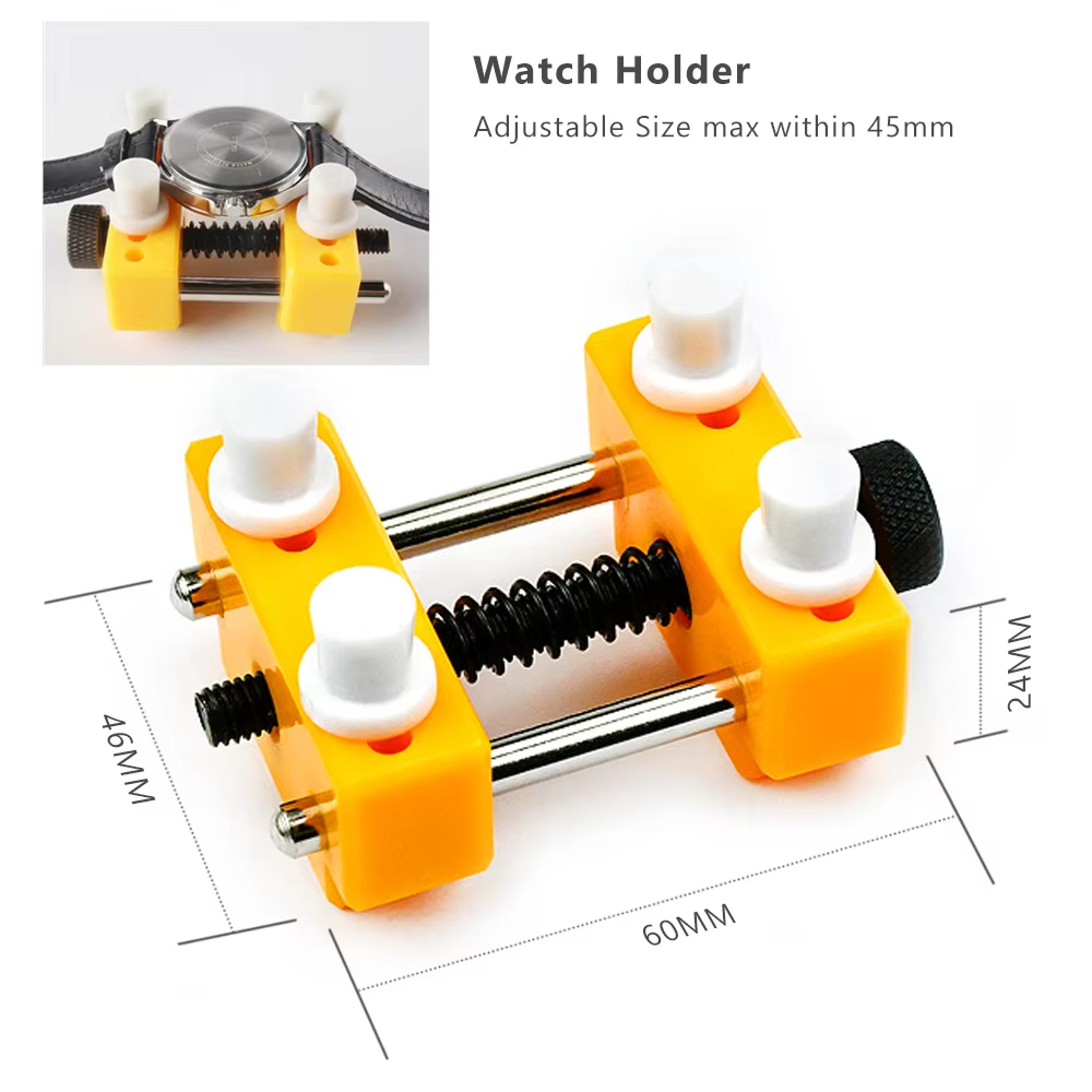 เครื่องมือเปิดฝาหลังนาฬิกา ที่ - Watchmaker Repair Tool Kit Case Opener บทวิจารณ์และราคา