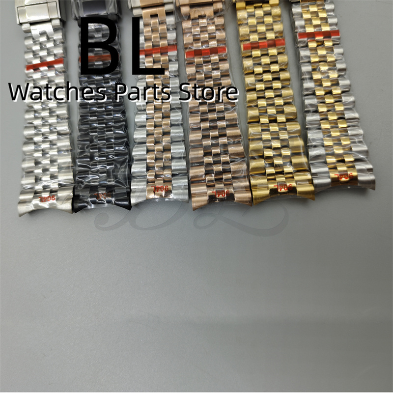 BLIGER สายนาฬิกาข้อมือแบบจูบิล - Solid Stainless Steel Watch Bracelet Jubilee บทวิจารณ์และราคา