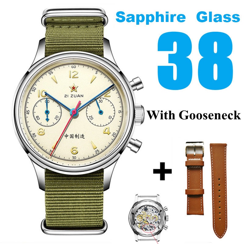 SEAKOSS คลาสสิค เมน 1963 โครโน - Chronograph Mechanical Watch Seagull 1963 บทวิจารณ์และราคา