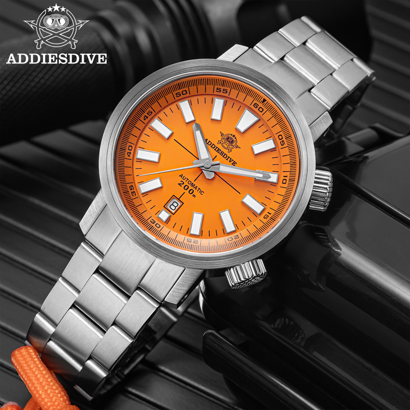 ADDIESDIVE นาฬิกาอัตโนมัติ 42  - Men Mechanical Watch Sapphire Crystal บทวิจารณ์และราคา