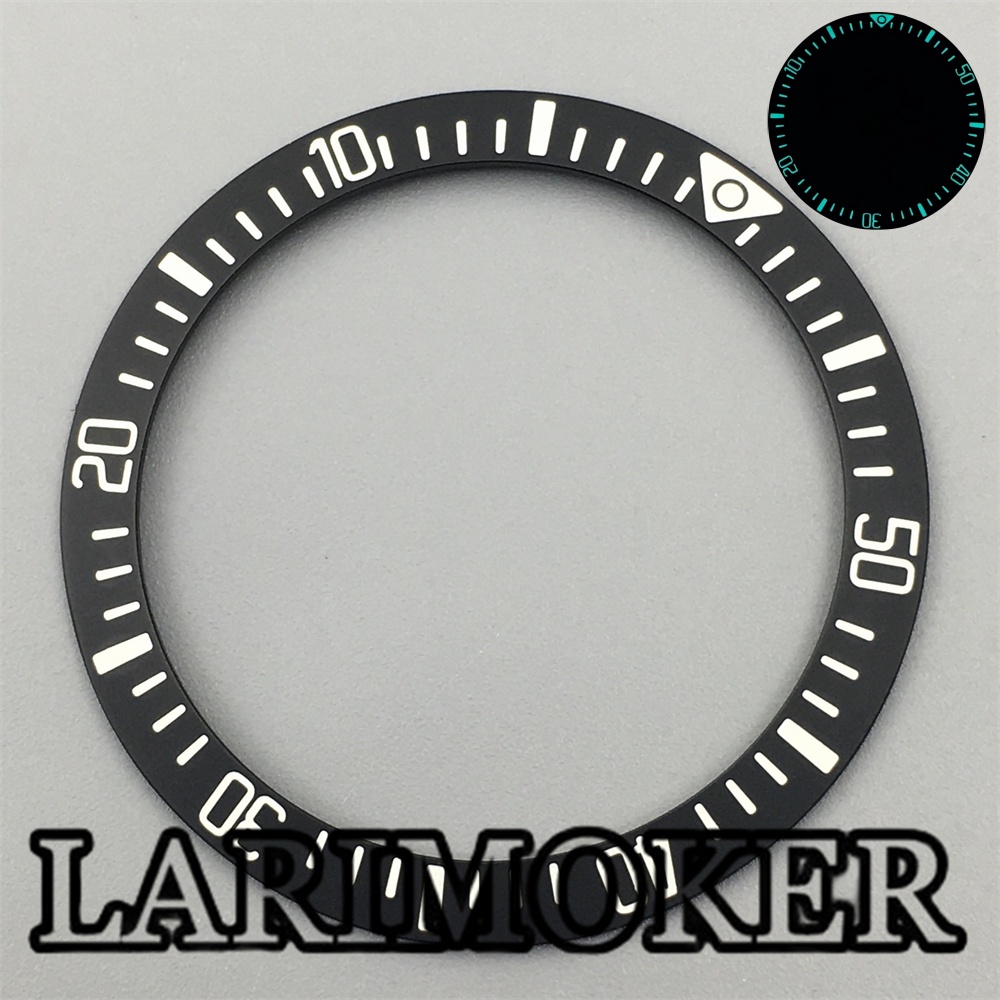 Larimoker ฝาเซรามิกสีดำสีน้ำเง - Watch Bezel Insert Ceramic Luminous บทวิจารณ์และราคา
