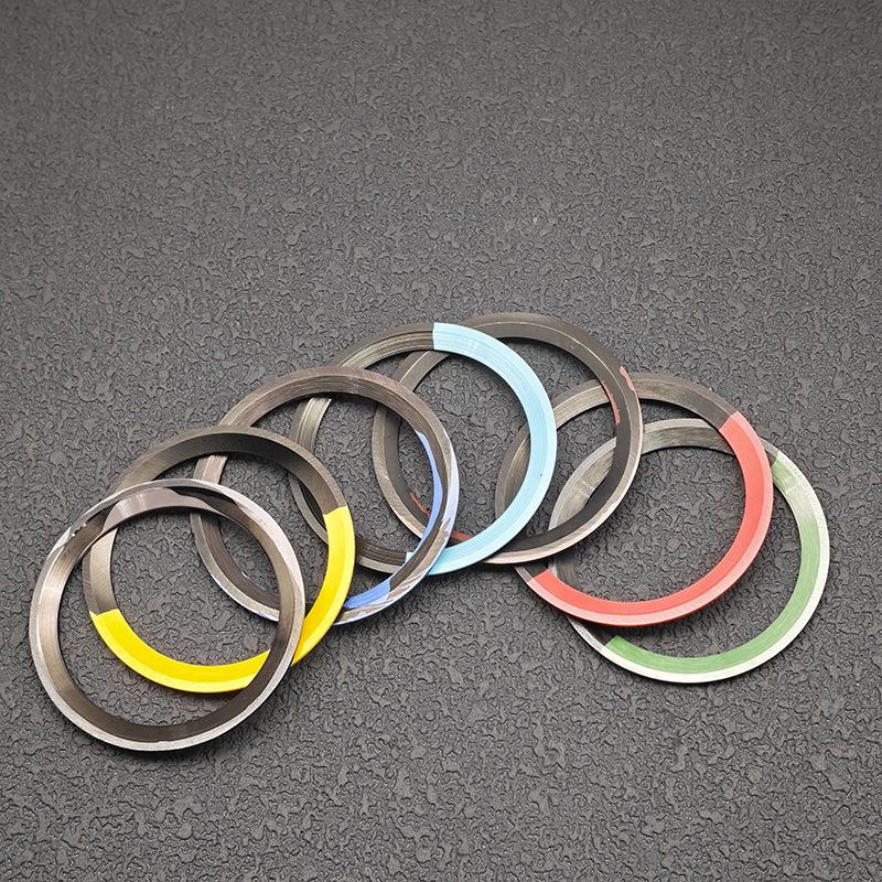 ขอบหน้าปัดเซรามิกสองสีแบบเอียง - Watch Bezel Insert Ceramic Luminous บทวิจารณ์และราคา