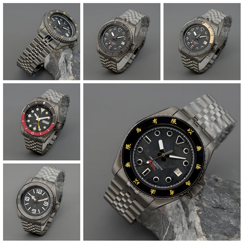 สีปืน SKX007 นาฬิกาดำน้ำสำหรับ - Automatic Dive Watch 200M Nh35 Movement บทวิจารณ์และราคา