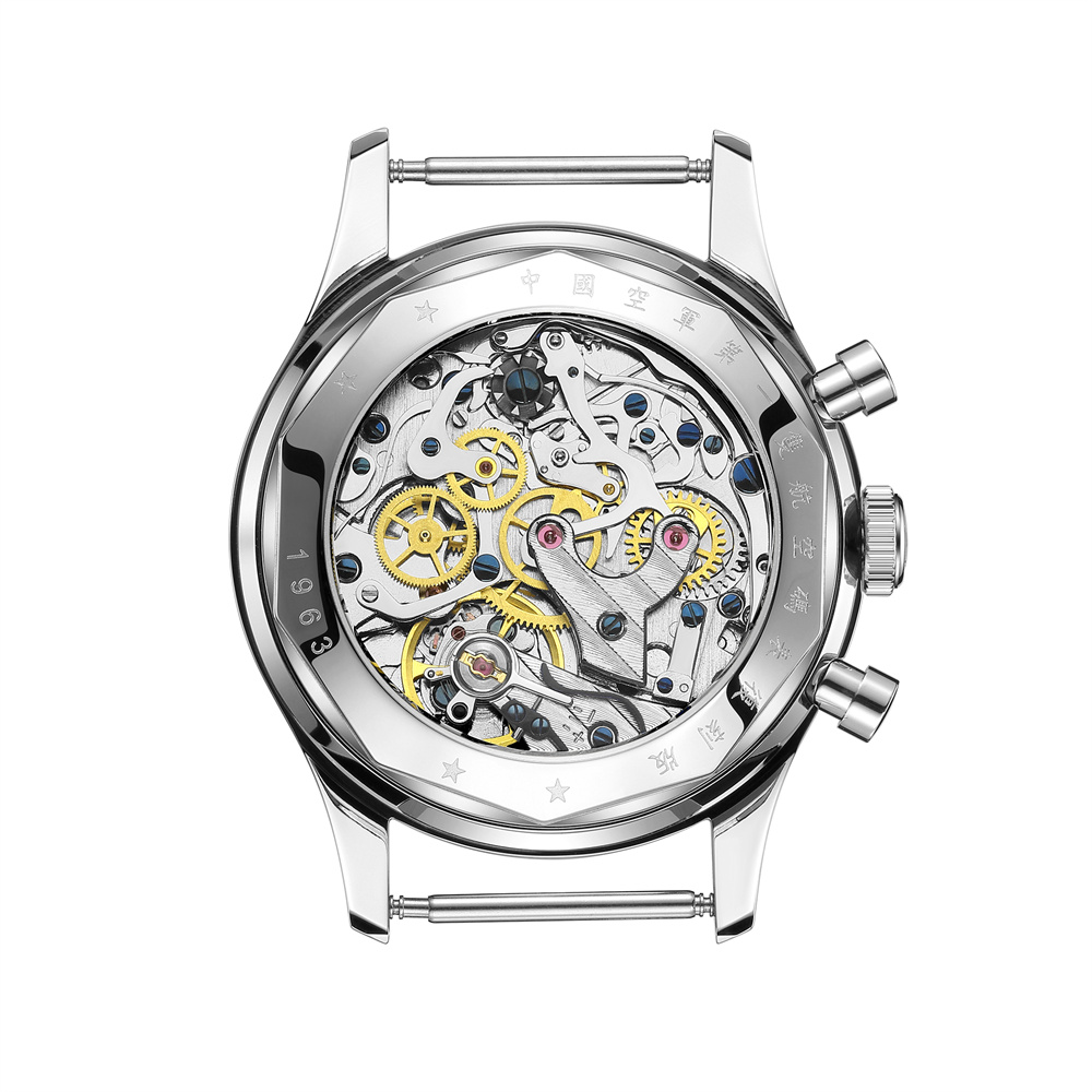 SEAKOSS Panda นาฬิกาข้อมือผู้ช - Chronograph Mechanical Watch Seagull 1963 บทวิจารณ์และราคา