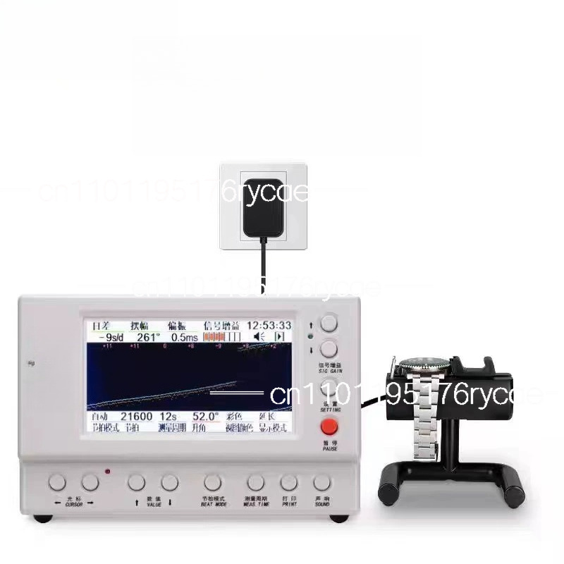 เครื่องตั้งเวลาปรับเทียบอัตโนม - Timegrapher Watch Calibration Timing Machine บทวิจารณ์และราคา