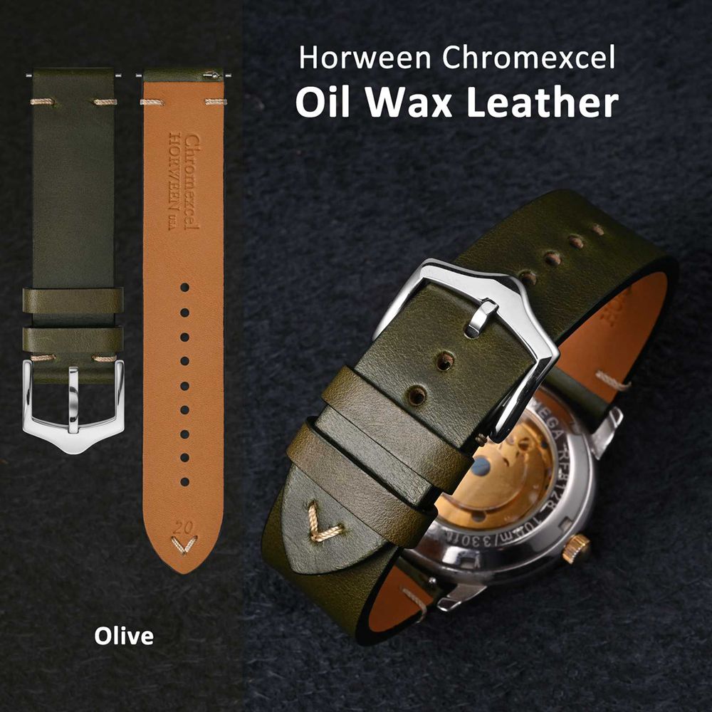 Wocci สายนาฬิกาหนังเคลือบแว็กซ - Leather Watch Strap Quick Release 20Mm 22Mm บทวิจารณ์และราคา