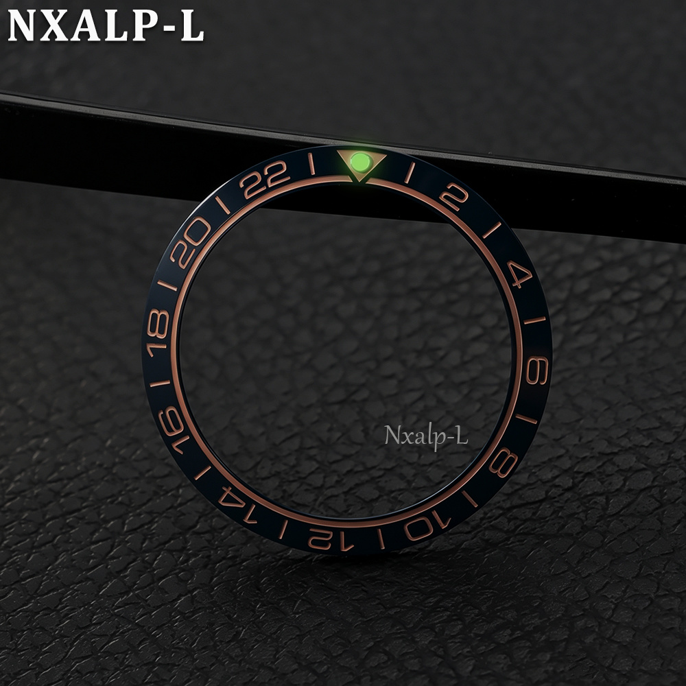 ขอบหน้าปัดนาฬิกาเซรามิกสีเขียว - Watch Bezel Insert Ceramic Luminous บทวิจารณ์และราคา