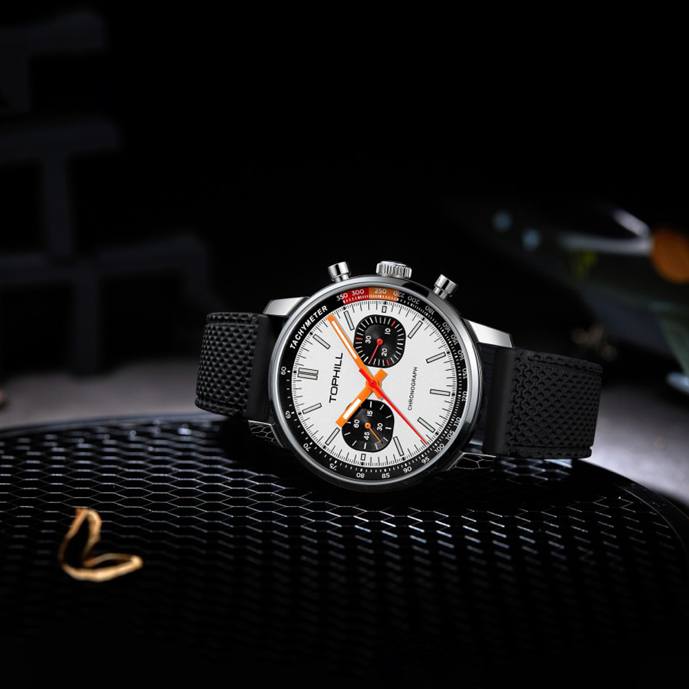 นาฬิกาโครโนกราฟ TOPHILL 40 มม. - Chronograph Mechanical Watch Seagull 1963 บทวิจารณ์และราคา